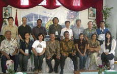 With staff of PT. Hobson Interbuana Indonesia