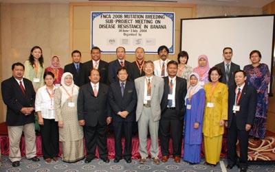The participants from 5 countries