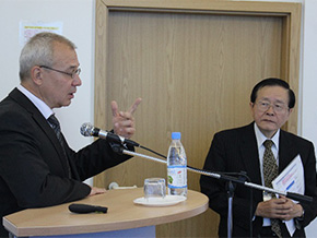 Dr Chakrov and Prof Kosako