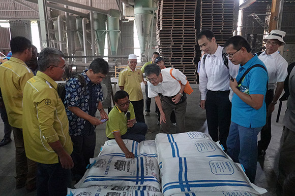 Photo in the rice seed factory