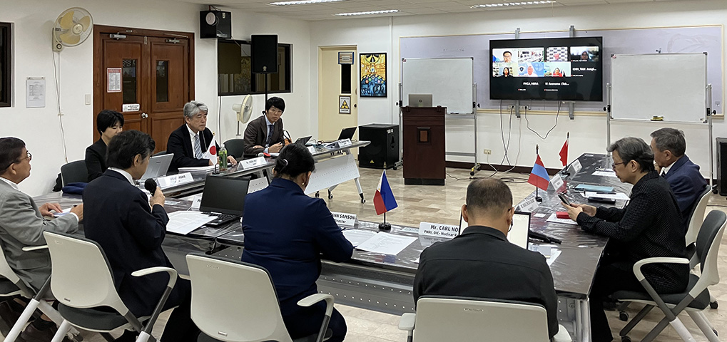 Photo of online workshop