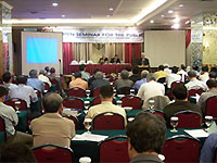 Open seminar with large turnout