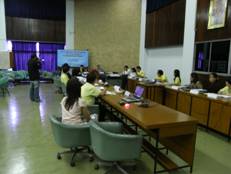 タイの原子力庁（OAP）およびタイ原子力技術研究所（TINT）のスタッフとの討議
